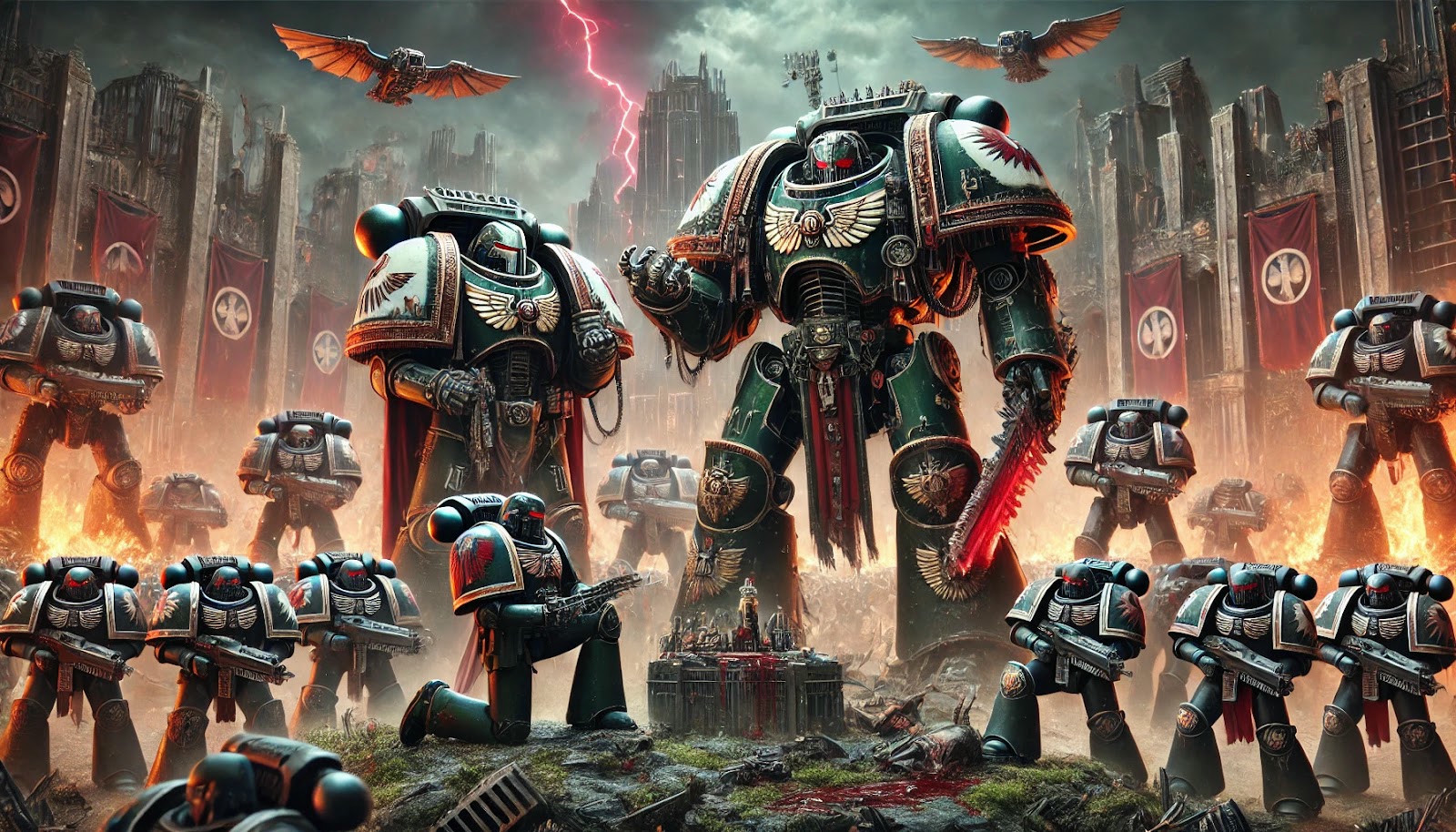Blood Wolves and Imperial Knights diplomatic interaction.