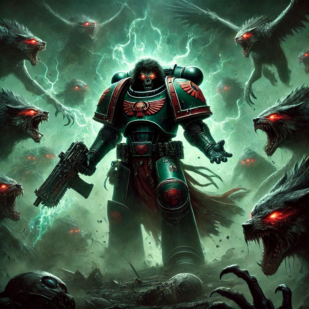 Showing terror based psychic powers used by the Blood Wolves.